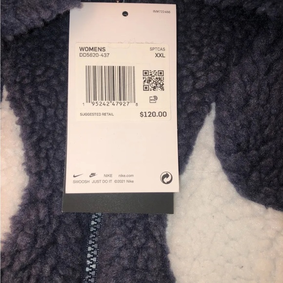 Nike NSW Swoosh Sherpa Jacket - Picture 6 of 6